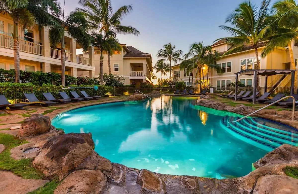 F211 Second Floor 3-Bedroom Poolside Lanai Koloa Villa